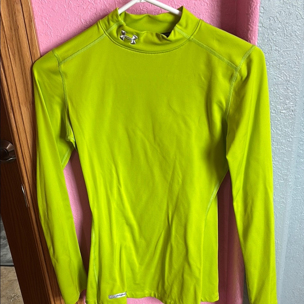 Under Armour Women's Lime Green Long Sleeve Top